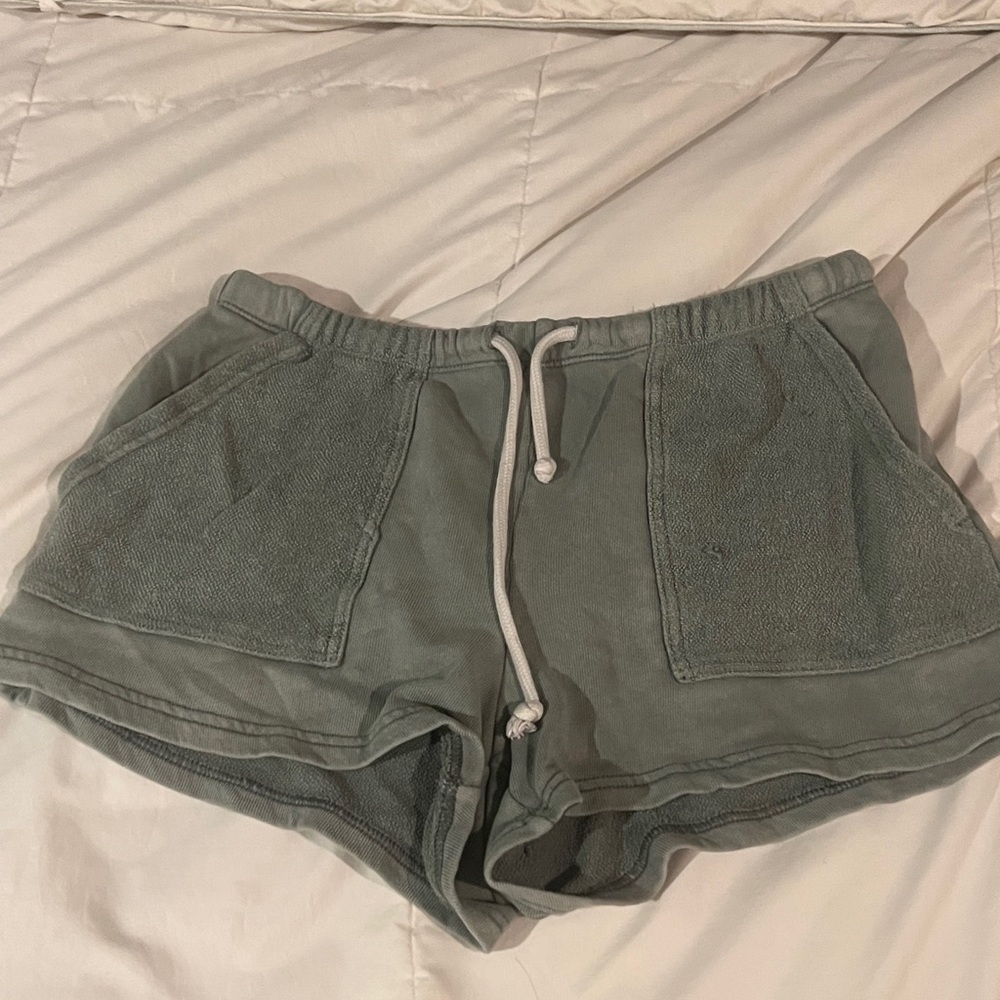 Aerie Olive Athletic Shorts